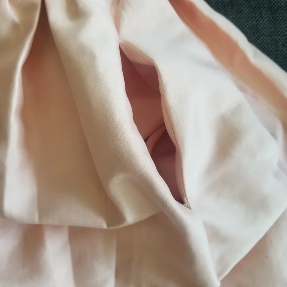 Gracia Pink Babydoll, Pleated Mini Dress -size small - Picture 12 of 12